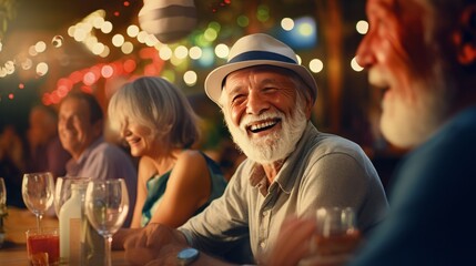 A group of friends enjoying a wine tasting experience at a table