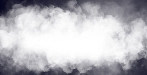 black and white smoke