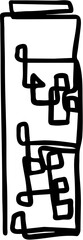 Building One Line Contour Drawing