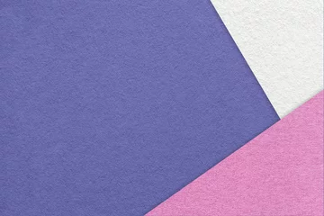 Crédence de cuisine en verre imprimé Pantone 2022 very peri Texture of craft violet color paper background with white and lilac border. Vintage abstract very peri cardboard.