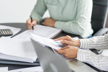 Business People Meeting Design Ideas professional investor working new start up project. businessman and businesswoman working together meeting concept