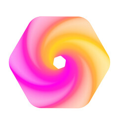3D Shape Gradient Spiral