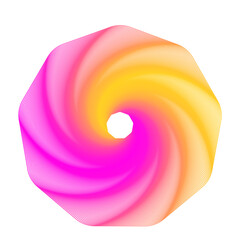 3D Shape Gradient Spiral