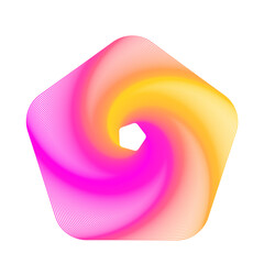 3D Shape Gradient Spiral