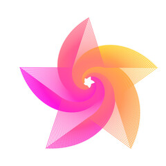 3D Shape Gradient Spiral