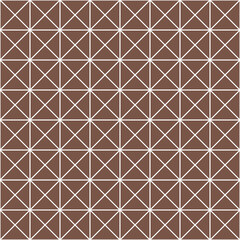 Brown triangle pattern background. Triangle pattern background. Triangle background. Seamless pattern. for backdrop, decoration, Gift wrapping