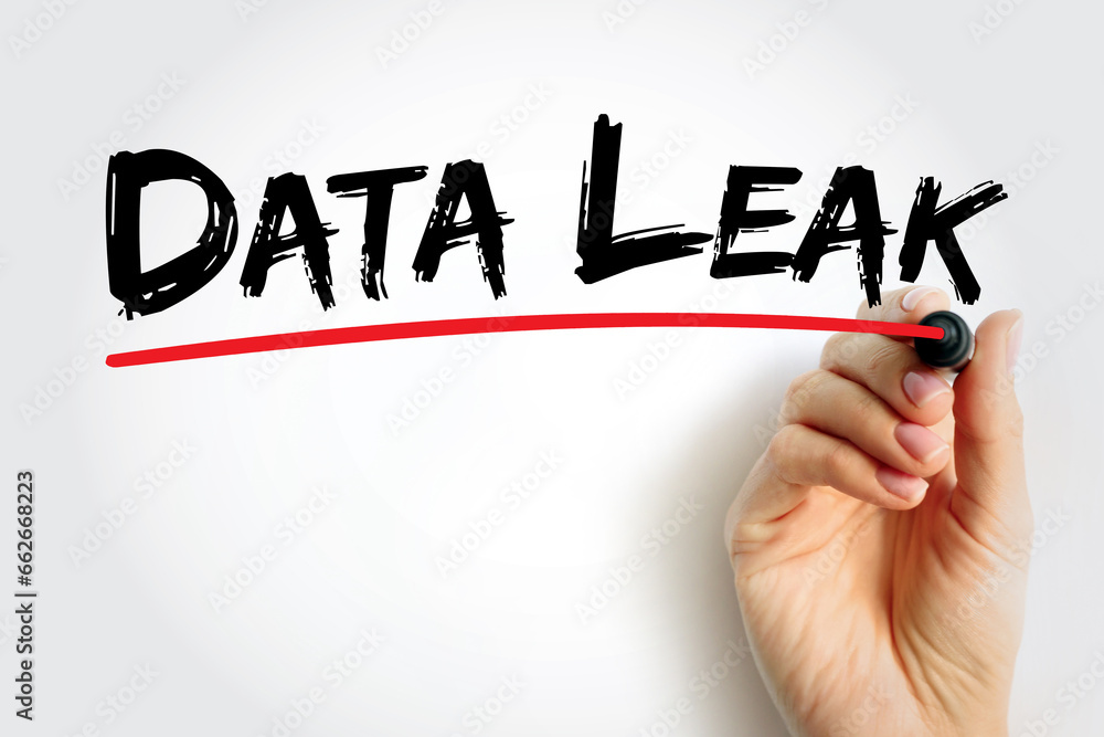 Poster data leak - release of sensitive, confidential or protected data to an untrusted environment, text c