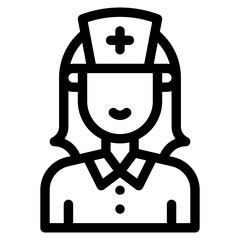 Vector Icon Nurse, Medical, Assistant, Nurse, Doctor