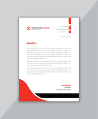 modern business letterhead template