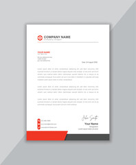Business letterhead template - simple and clean