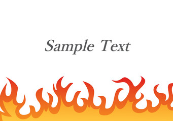 炎の背景素材（壁紙素材）