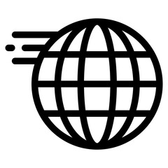 Vector Icon Internet, Communication, Global, Internet, Network