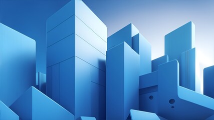 Fototapeta premium Building business illustrations for background. Real estate business background. Abstract, Building Exterior, Urban Skyline, Cityscape Banner design background. Skyline Silhouette Fusion