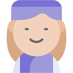 Vector Icon Bell girl, Hotel, Hotel Service, Bellman, Staff, User