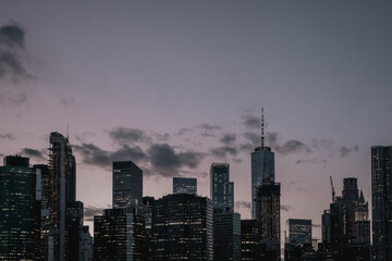 skyline upper new york bay