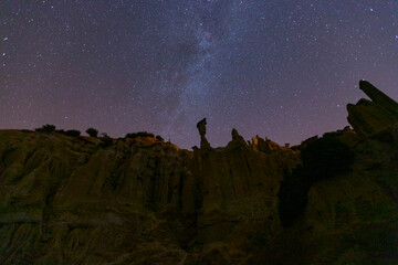 Obraz na płótnie Canvas Kuladokya also night long exposure and the Milky Way