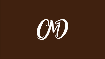 CMD three 3 letter logo combination alphabet modern vector creative unique logo design. 