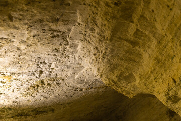 Sand cave walls