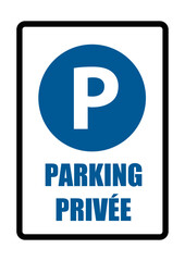 panneau privé encart obligatoire equipement sécurité travail EPI icones rond et fond bleu noir - obrazy, fototapety, plakaty