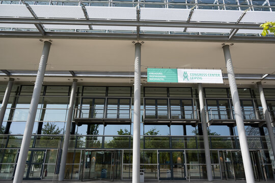Leipzig, Germany - June 18, 2022: The Congress Center Leipzig (CCL).