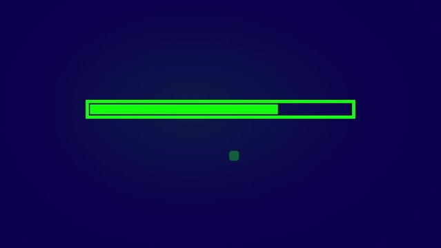 A white color loading animation  on the the background  last finish tic arrow.