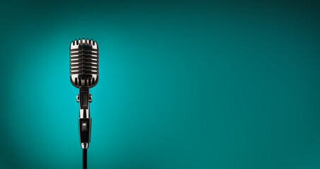 Vintage microphone header image