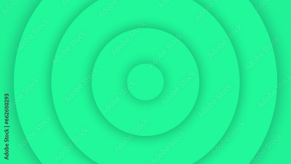 Poster a green color looping background animation .background concept