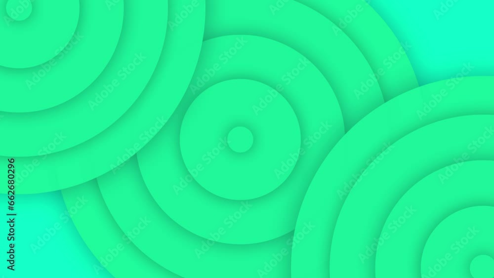 Poster a green color looping background animation .background concept