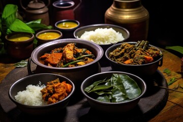 close up image of traditional home cooked food