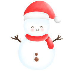 Merry Christmas, christmas illustration Red Christmas tree, green, snowman, Santa Claus, baking, cold day Be with your family and loved ones, winter, christmas tree, holiday, chrismas