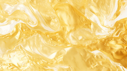 Crumpled gold foil texture.