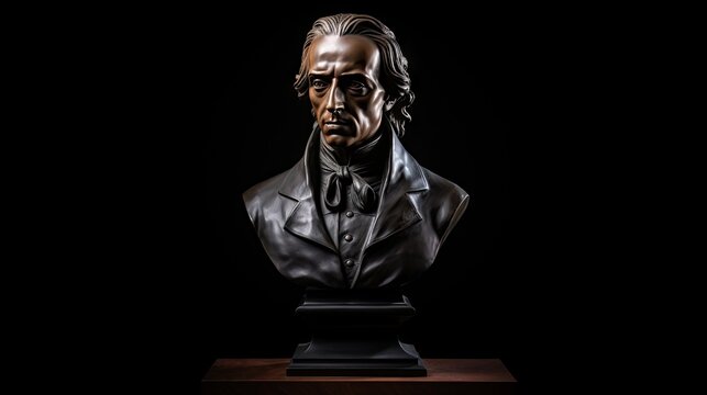 Bronze bust of Frédéric Chopin