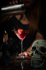 halloween cocktail