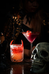 halloween cocktail