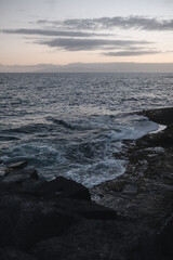 Obraz premium sunset at the ocean