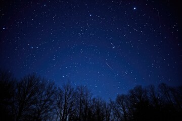 cluster of stars in the night sky