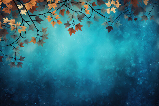Blue Fall Computer Backgrounds Blue Autumn Background Images – Browse 2,156,400 Stock Photos, Vectors ...