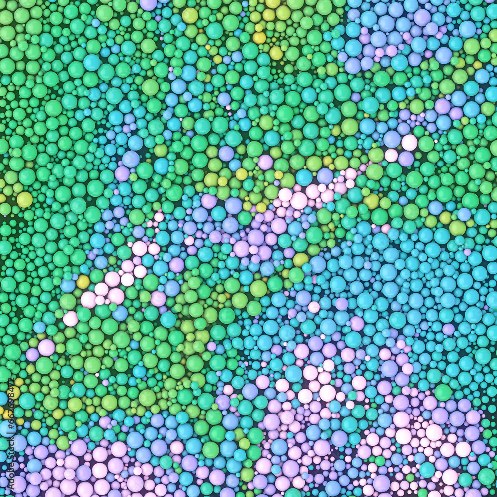 Aufkleber Stunning 3d rendering digital illustration of streams of particles. Abstract design background