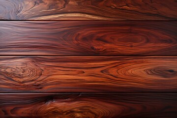 Background of rich mahogany wood, Generative AI - obrazy, fototapety, plakaty
