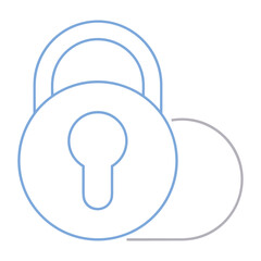 Cloud storage icon symbol vector image. Illustration of the database server hosting cloud system digital design image