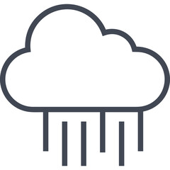 Cloud storage icon symbol vector image. Illustration of the database server hosting cloud system digital design image