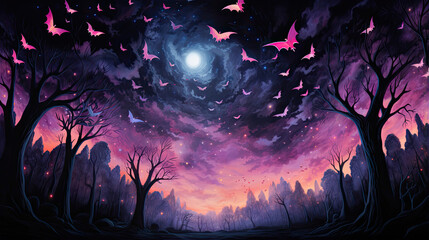 Fototapeta premium Gummy Bat Nocturne