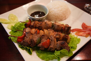 Stirred Beef with Lemongrass - 牛肉のレモングラス炒め