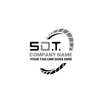 SDT letter logo vector design, SDT simple and modern logo. SDT luxurious alphabet design  