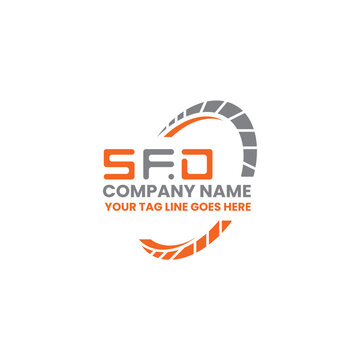 SFD letter logo vector design, SFD simple and modern logo. SFD luxurious alphabet design  