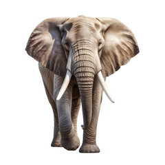 Elephant, on a transparent background
