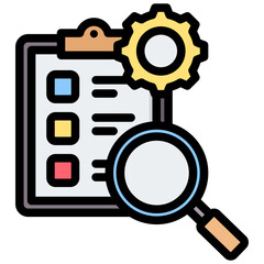 Inspection Outline Color Icon