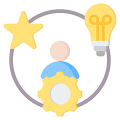 Competence Flat Icon