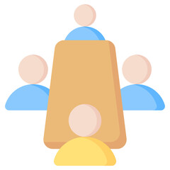 Committee Flat Icon