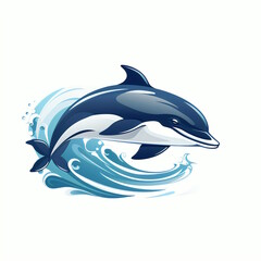 Whale Log Isolated on White Background.